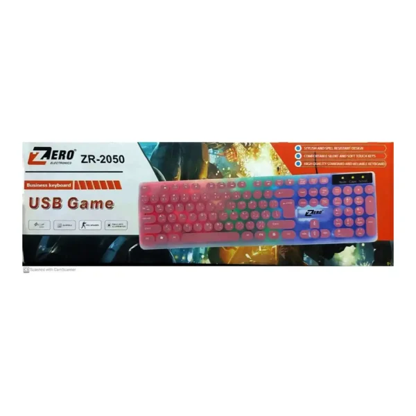 ZERO Keyboard USB Light ZR2050
