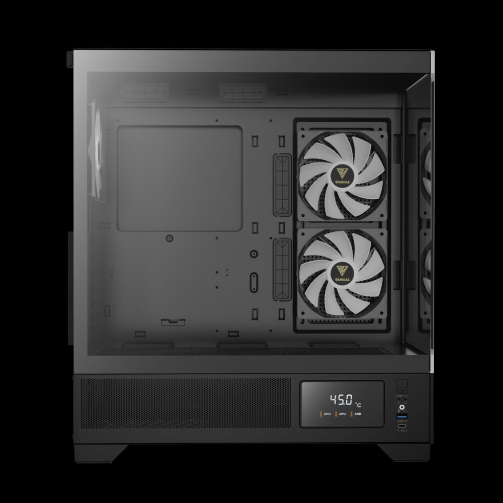 ⁦GAMDIAS ATLAS M1 Mid Tower Gaming Case⁩ - الصورة ⁦5⁩