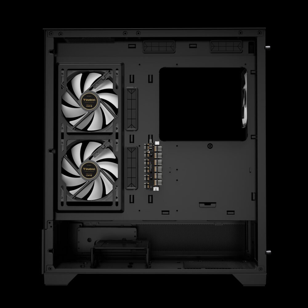 ⁦GAMDIAS ATLAS M1 Mid Tower Gaming Case⁩ - الصورة ⁦9⁩