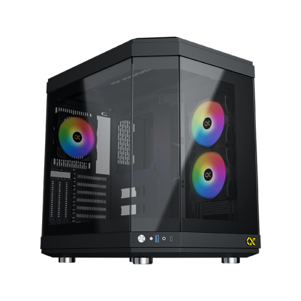Xigmatek Cubi Mid Tower RGB Gaming Case+P600W