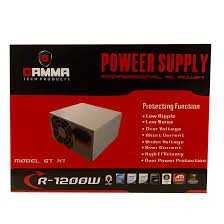 Gamma GT-X1 1200W 1 Fan Power Supply