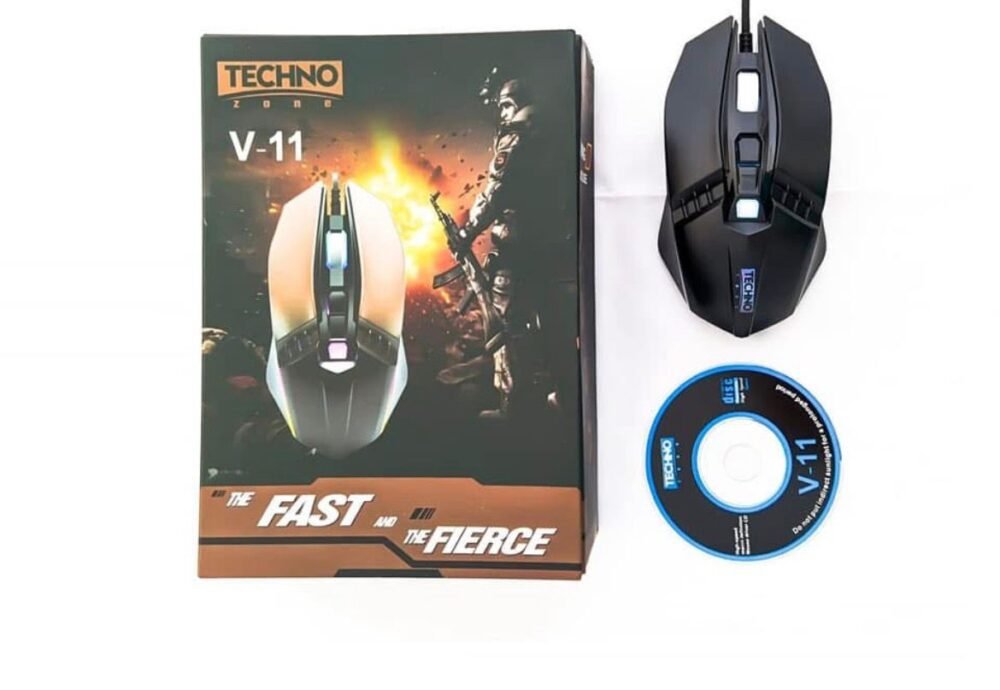 USB MOUSE GAMING TECHNO ZONE V-11