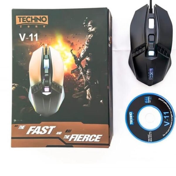 USB MOUSE GAMING TECHNO ZONE V-11