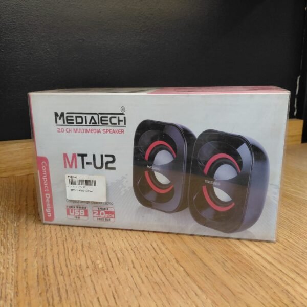 MEDIATECH MT-U2 2.0 CH MULTIMEDIA SPEAKER