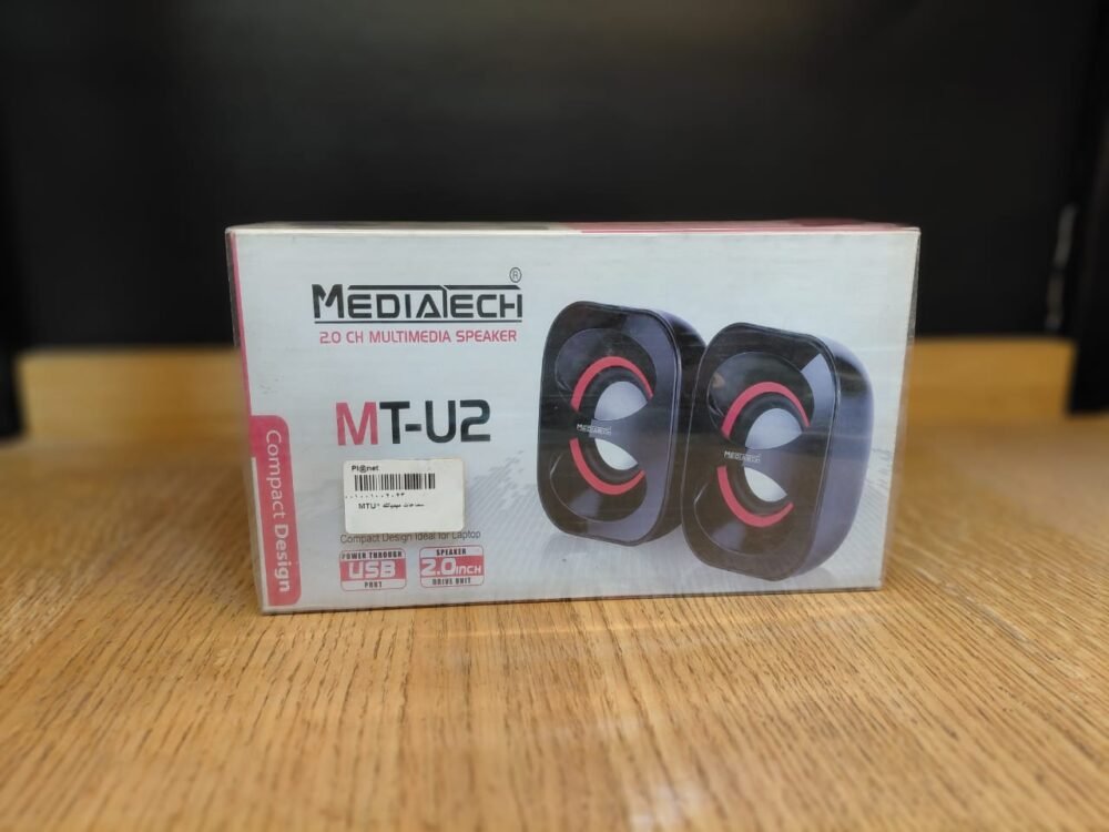 ⁦MEDIATECH MT-U2 2.0 CH MULTIMEDIA SPEAKER⁩ - الصورة ⁦4⁩