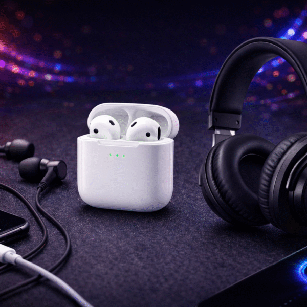 ايربودز وهيدفون وهندفري موبيل