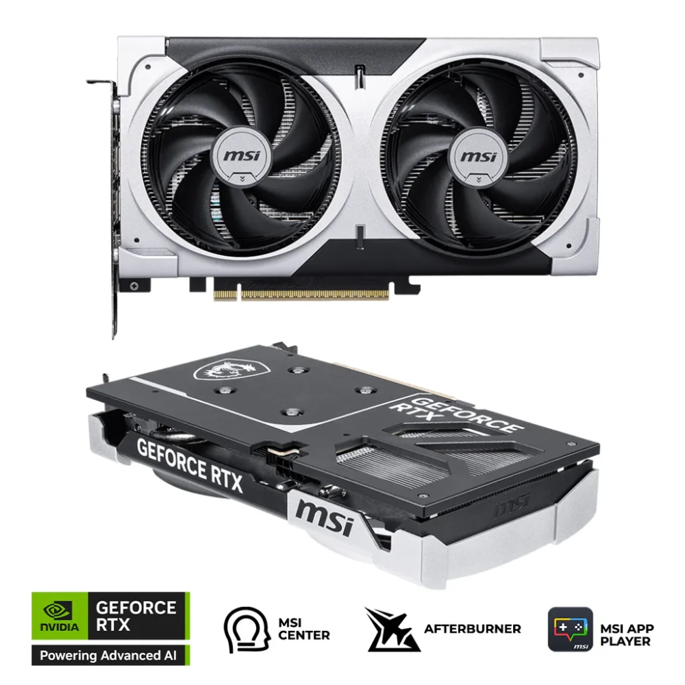 ⁦MSI GeForce RTX 5070 VENTUS 2X OC 12GB GDDR7 Graphics Card⁩ - الصورة ⁦3⁩