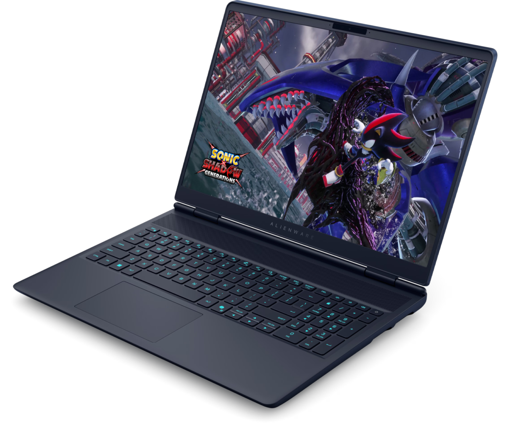 ⁦Dell Alienware 16X Aurora AC16251 Gaming Laptop (Intel Core Ultra 7 255HX - 32GB Ram - M.2 NVMe 1TB - Nvidia RTX 5060 8GB - 16.0 Inch WQXGA 240Hz - Win11) - Interstellar Indigo - 3 Years Warranty⁩ - الصورة ⁦3⁩