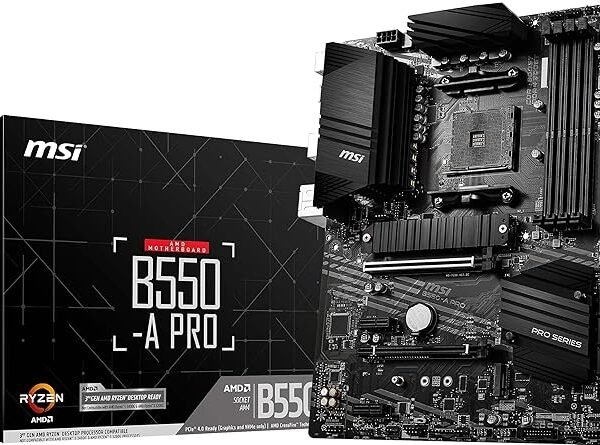 MSI B550M-A PRO DDR4 Motherboard AM4