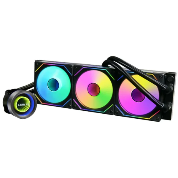 Lian Li Galahad II Trinity 360mm ARGB AIO CPU Liquid Cooler - Black