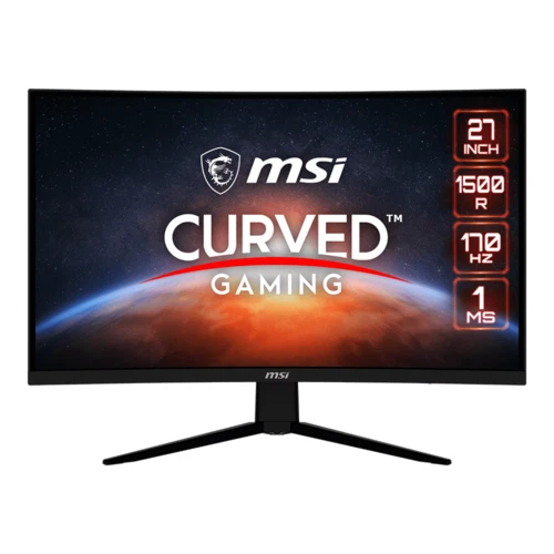MSI Esports G27CQ4 E2 27 Inch VA WQHD Curved Frameless Gaming Monitor 170Hz