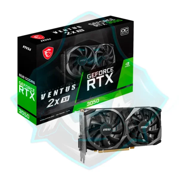 MSI GeForce RTX 3050 Ventus 2X OC 6GB GDDR6 Graphics Card
