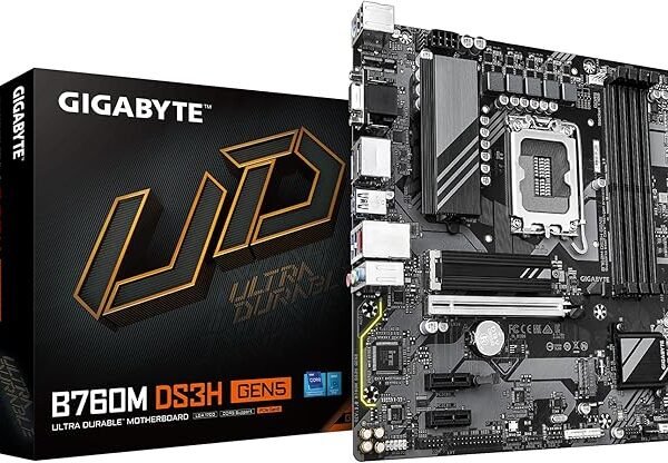 Gigabyte B760M DS3H GEN5 DDR5 Motherboard LGA 1700