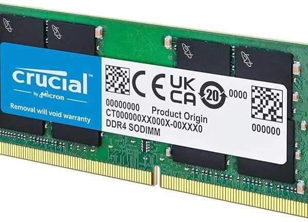 Crucial RAM For Laptop 8GB DDR4 3200MHz