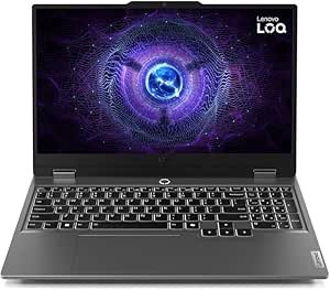 Lenovo LOQ 15IAX9 Gaming Laptop (Intel Core i5-12600HX - 16GB Ram - M.2 NVMe 512GB - Nvidia RTX 3050 6GB - 15.6 Inch FHD IPS 144Hz - LA1 AI Chip - Win11) - Luna Grey