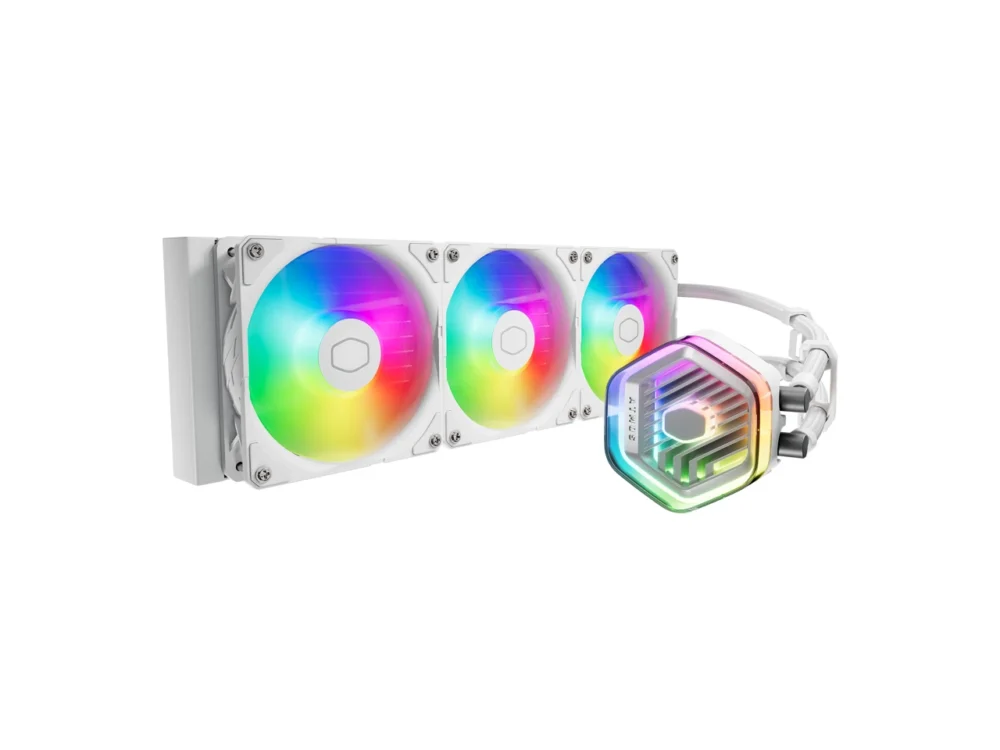 Cooler Master MasterLiquid 360 Atmos White ARGB CPU Liquid Cooler