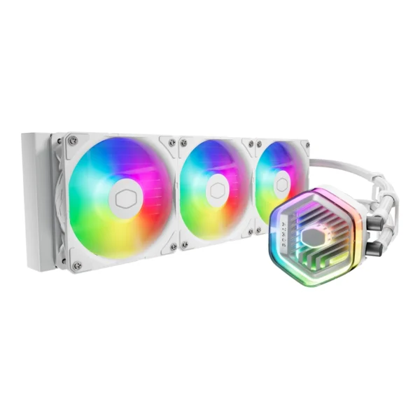 Cooler Master MasterLiquid 360 Atmos White ARGB CPU Liquid Cooler
