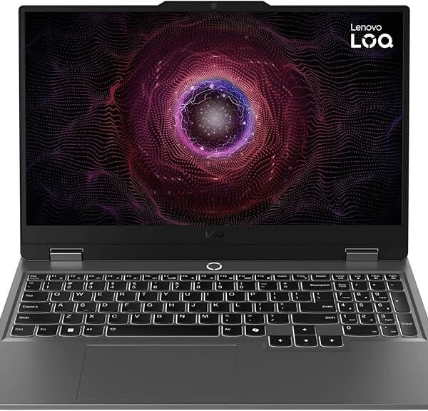 Lenovo LOQ 15ARP9 Laptop (AMD Ryzen 7 7435HS - 12GB Ram - M.2 NVMe 512GB - Nvidia RTX 4050 6GB - 15.6 Inch FHD IPS 144Hz - LA1 AI Chip - LOQ M100 RGB Mouse) - Luna Grey