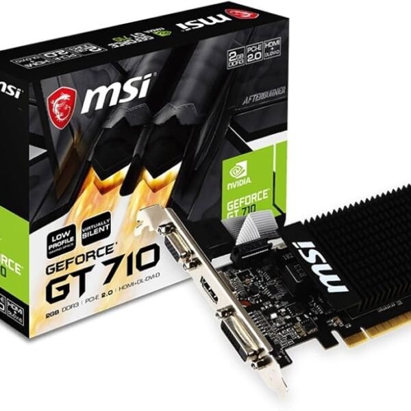 MSI GeForce GT 710 2GB DDR3 LP Graphics Card