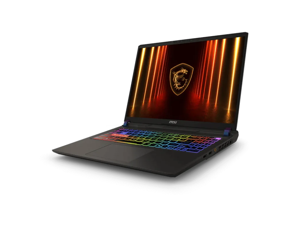 ⁦MSI Vector 16 HX AI A2XWHG-070EG Laptop (Intel Core Ultra 9 275HX - 32GB Ram - M.2 NVMe 1TB - Nvidia RTX 5070 Ti 12GB - 16 Inch QHD+ IPS 240Hz - Win11) - Cosmos Gray⁩ - الصورة ⁦3⁩