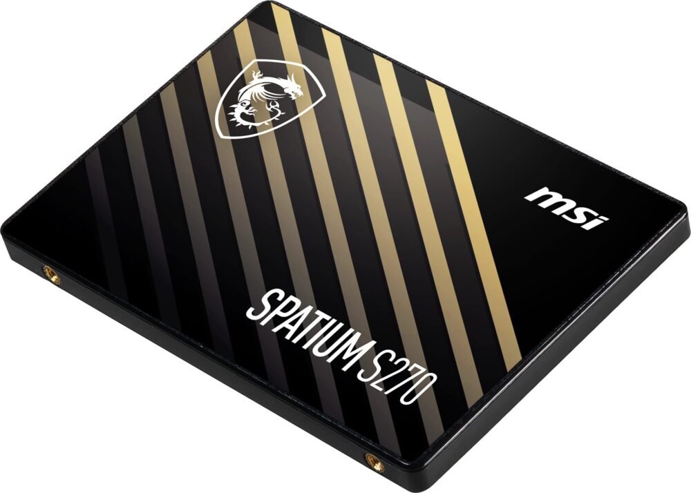 ⁦MSI SPATIUM S270 240GB 3D NAND SATA 2.5 Inch Internal SSD⁩ - الصورة ⁦2⁩