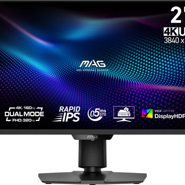 MSI MPG 274URF QD 27 Inch IPS UHD Frameless Gaming Monitor 160Hz