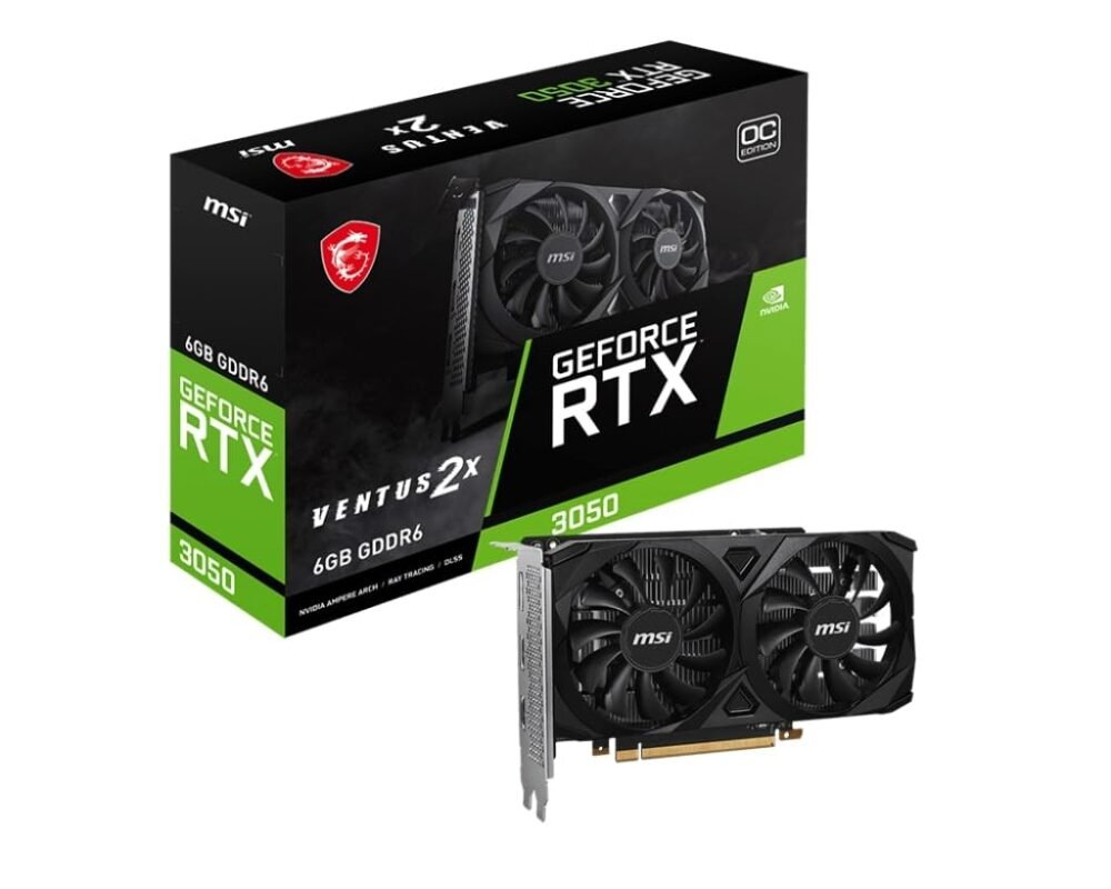 GeForce RTX 3050 6GB Ventus 2X OC