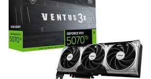 GeForce RTX 5070 Ti 16GB VENTUS 3X