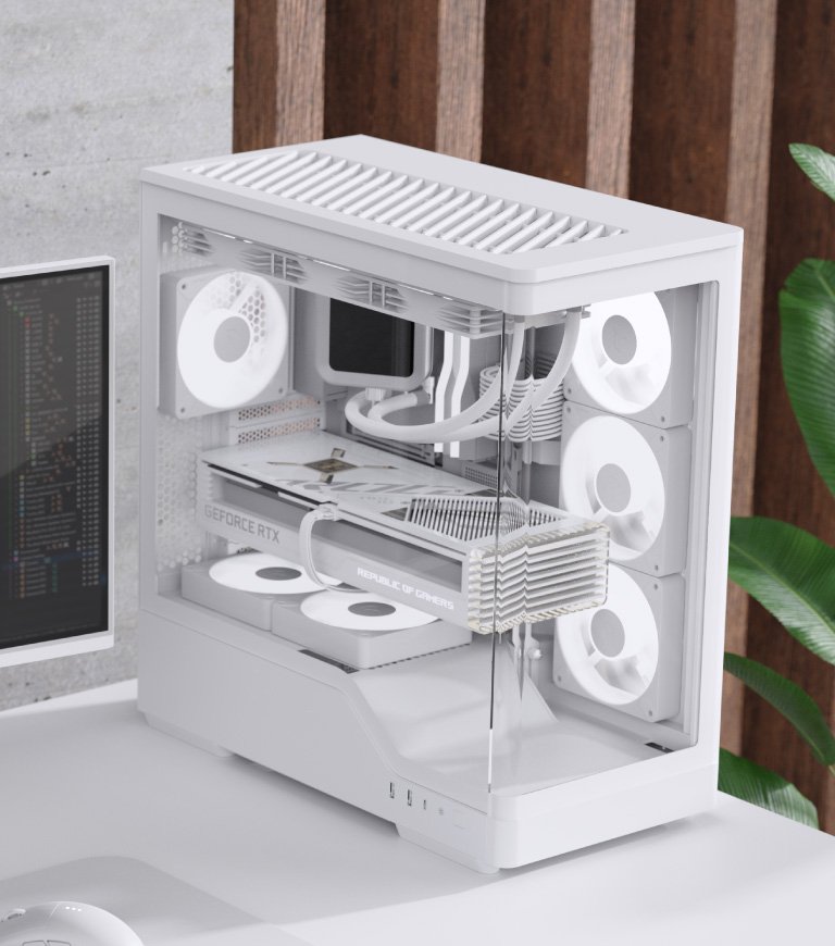 AeroCool P500A ARGB Gaming Mid Tower Case - الصورة 3