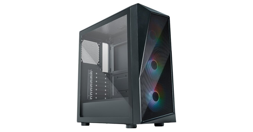 ⁦Cooler Master CMP 520 ARGB Gaming Mid Tower Case⁩ - الصورة ⁦2⁩
