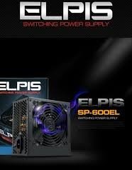 "POWER SUPPLY ELPIS 600W "USED