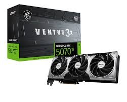 MSI GeForce RTX 5070 Ti VENTUS 3X OC 16GB GDDR7 Graphics Card