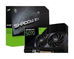 MSI GeForce RTX 5070 SHADOW 2X OC 12GB GDDR7 Graphics Card