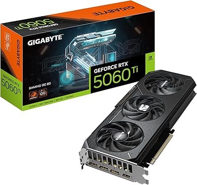 Gigabyte GeForce RTX 5060 Ti Gaming OC 8GB GDDR7 Graphics Card