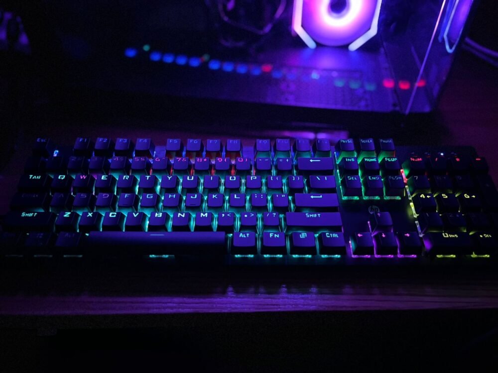 ⁦KEYBOARD MECHANICAL HP⁩ - الصورة ⁦2⁩