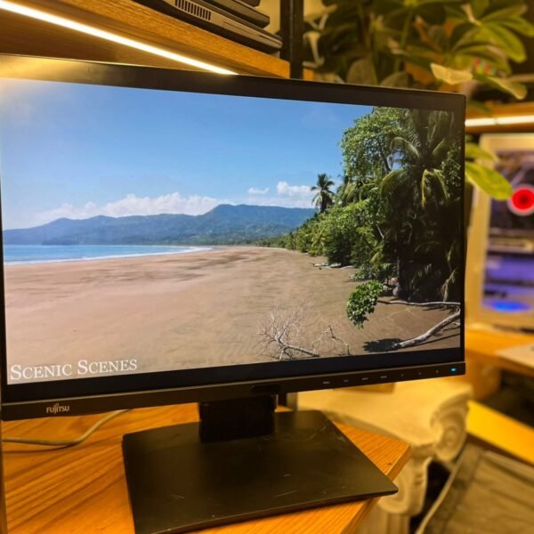 SCREEN FUJITSU 24 "بسماعات داخليه" 60hz