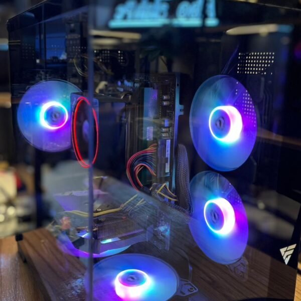 RYZEN 5-2600+ اضافه الكروت المتاحه