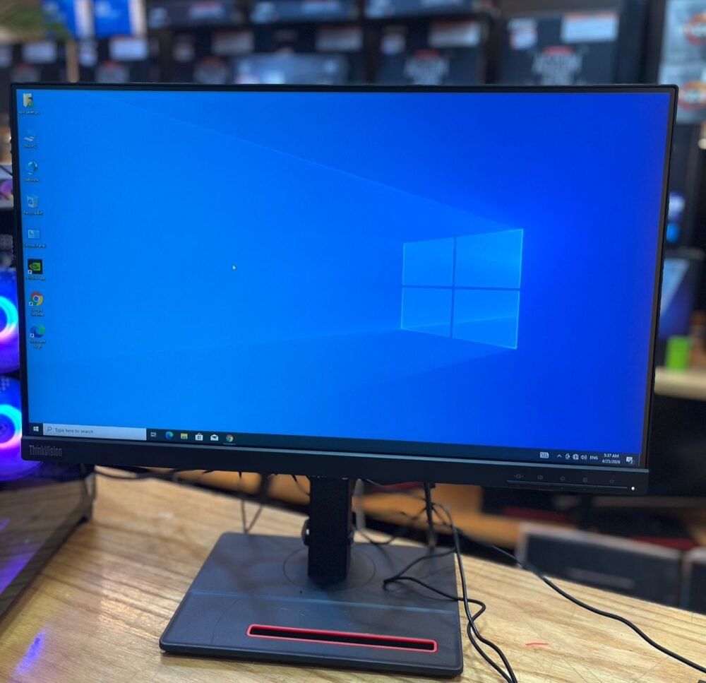 Lenovo ThinkVision T24i-10 24 Inch IPS LED FHD HDMI Frameless Monitor