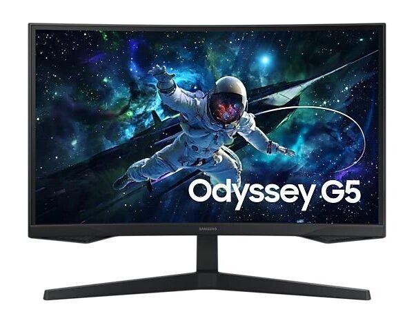 Samsung Odyssey G5 LS27CG552EMXEG 27 Inch VA QHD Curved Gaming Monitor 165Hz
