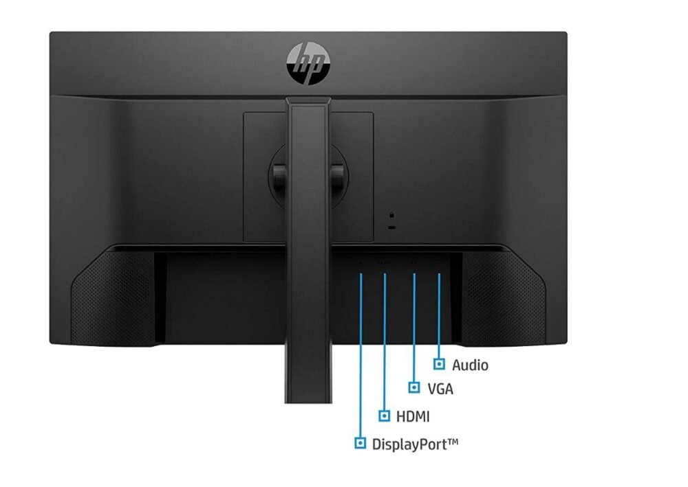 ⁦HP 24mh 23.8" Full HD Built In Speaker Full HD Computer Monitor HDMI & Display Port 75Hz BLACK⁩ - الصورة ⁦2⁩