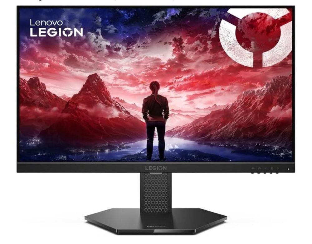 Lenovo Legion 24-10 (68C4GAC4EU), 23.8" IPS FHD, 240HZ, Response Time 0.5 MS, 99% SRGB, Stand Tilt Swivel Pivot Height Adjust Stand, 2x HDMI 2.1 TMDS, 1x DP 1.4(HBR3)
