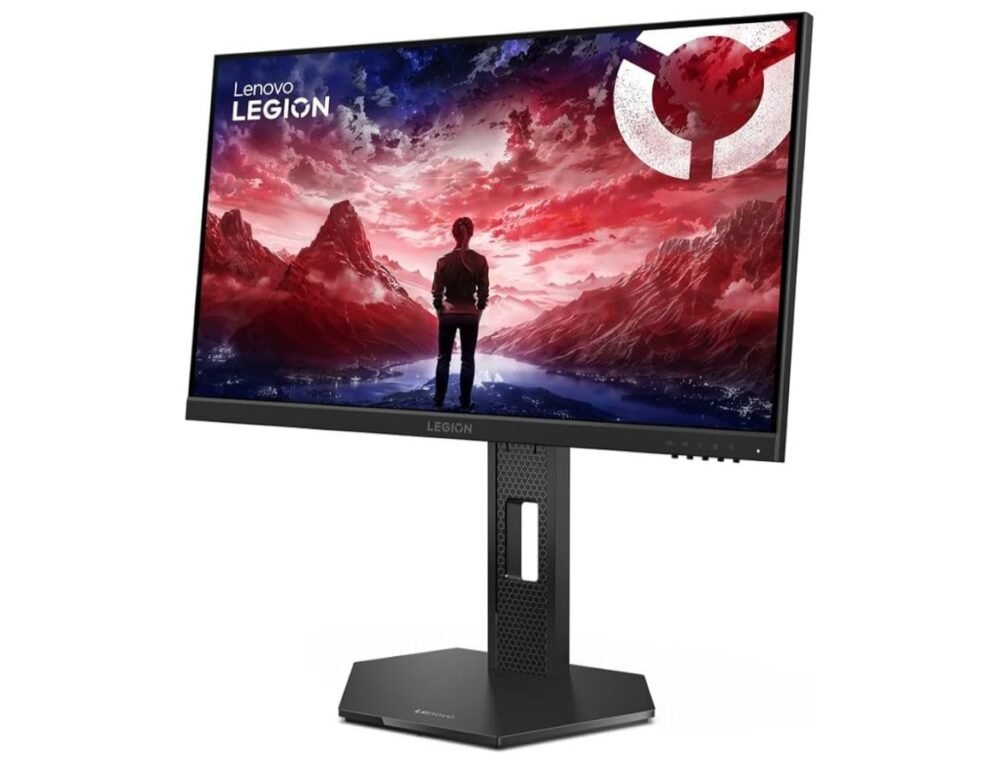 ⁦Lenovo Legion 24-10 (68C4GAC4EU), 23.8" IPS FHD, 240HZ, Response Time 0.5 MS, 99% SRGB, Stand Tilt Swivel Pivot Height Adjust Stand, 2x HDMI 2.1 TMDS, 1x DP 1.4(HBR3)⁩ - الصورة ⁦2⁩