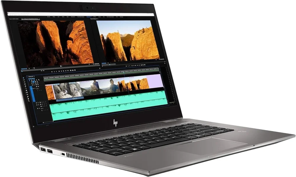 ⁦HP Zbook G5 Studio 17-8850H 16GB 1TB Nvidia Quadro P1000 4GB DDR5 15.6" 4K⁩ - الصورة ⁦3⁩