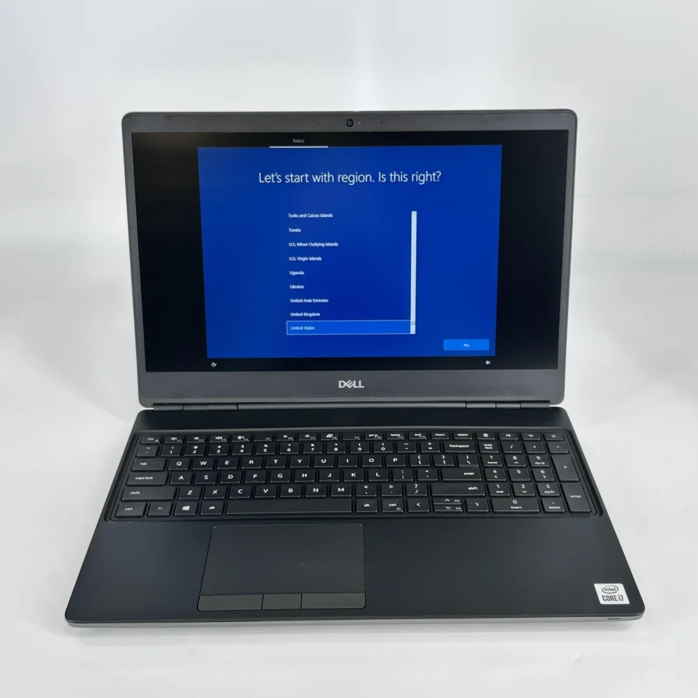Dell Precision 7550 i7-10850H 32GB 512GB Nvidia Quadro T1000 4GB DDR6 15.6"
