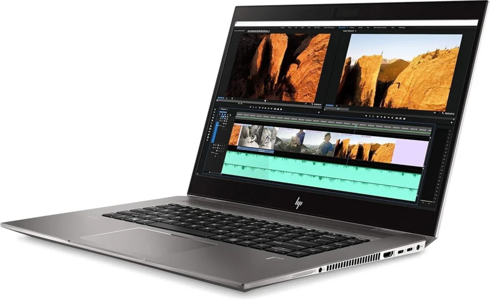⁦HP Zbook G5 Studio 17-8850H 16GB 1TB Nvidia Quadro P1000 4GB DDR5 15.6" 4K⁩ - الصورة ⁦2⁩