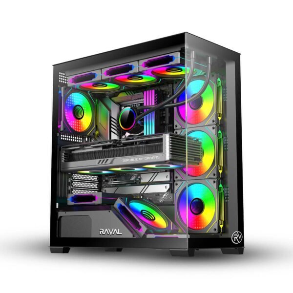 RAVAL Mega Prime 7 FAN ARGB CASE GAMING