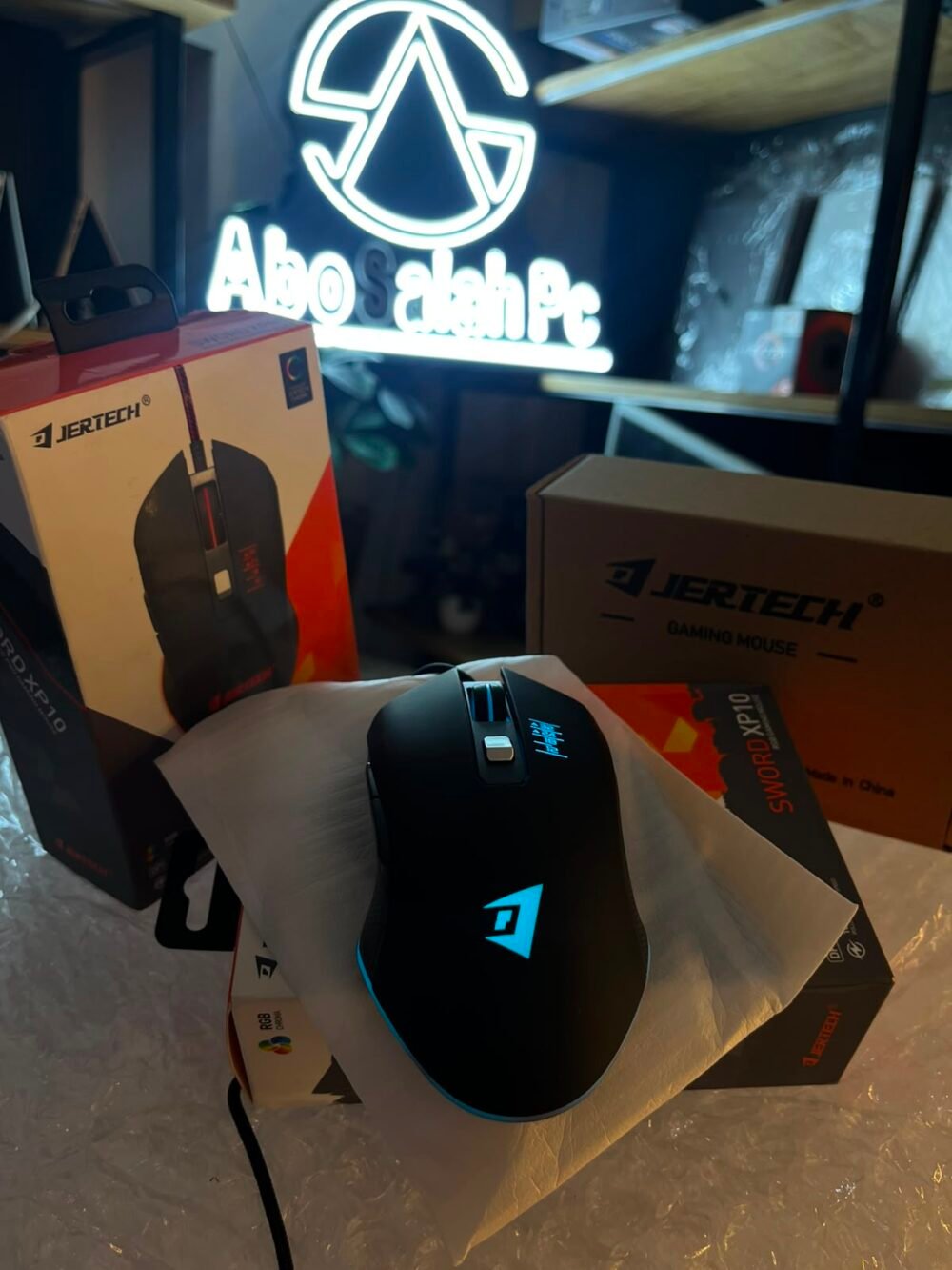 JERTECH SWORD CP10 RGB GAMING MOUSE