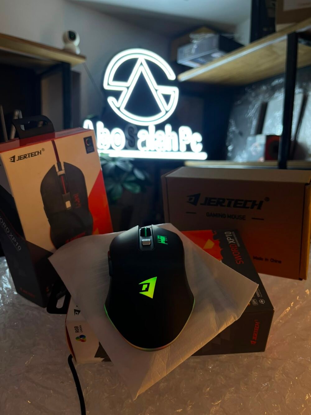 ⁦JERTECH SWORD CP10 RGB GAMING MOUSE⁩ - الصورة ⁦2⁩
