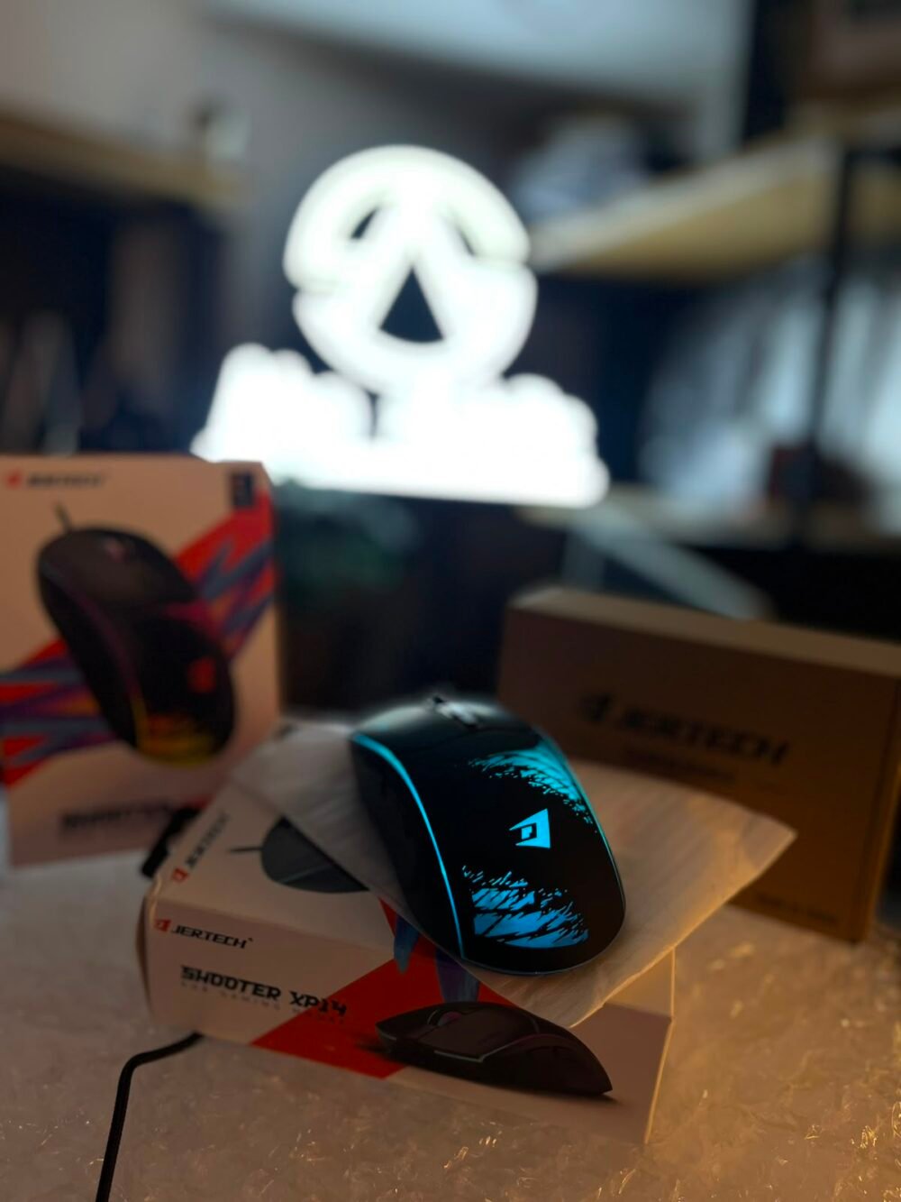 ⁦JERTECH SHOOTER XP14 RGB GAMING MOUSE⁩ - الصورة ⁦3⁩