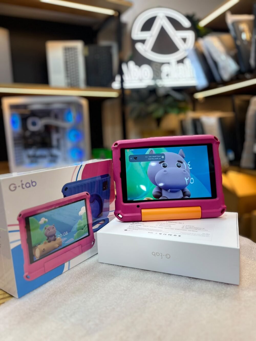 Tablet G-Tap 4GB+4GB (8GB) Ram + 128GB 8" Pink.